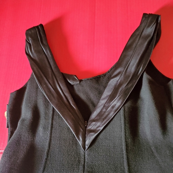 CARMEN MARC VALVO BLACK DRESS - Picture 3 of 10